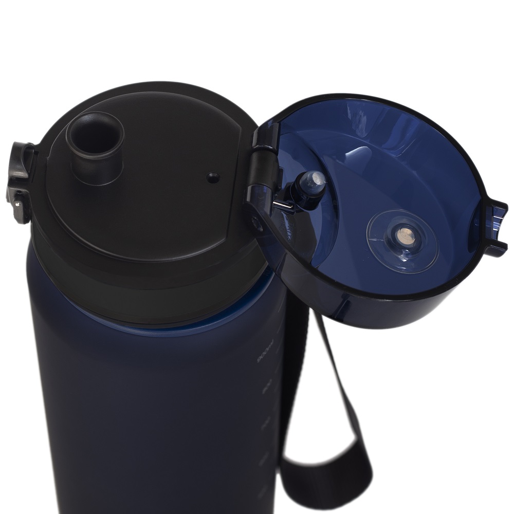 waterfles blauw gemaakt van Tritan